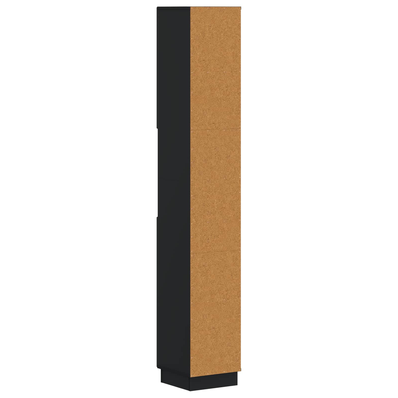 vidaXL Badkamerkast met Open Plank HOORN Wit 30 x 31 x 187 cm