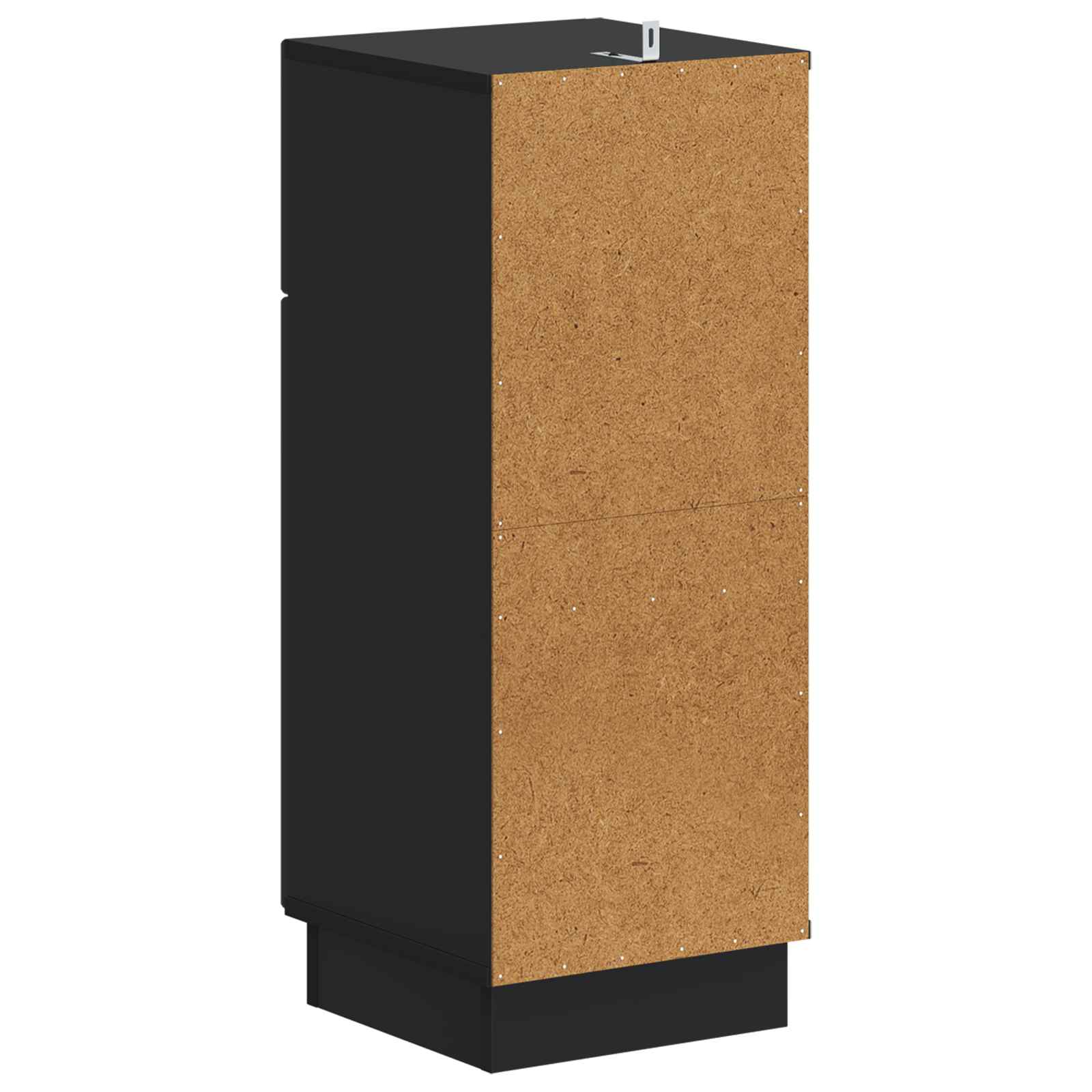 vidaXL Badkamer Opbergkast HOORN Wit 30 x 31 x 77 cm Bewerkt hout