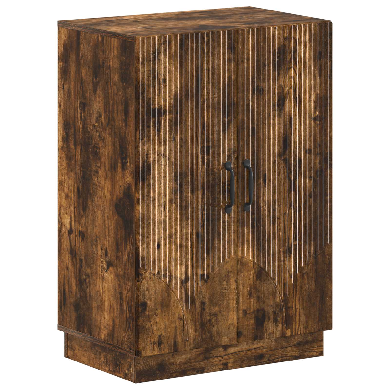 vidaXL Schoenenkast HOORN 59,5 x 39,5 x 87 cm Bewerkt hout Wit