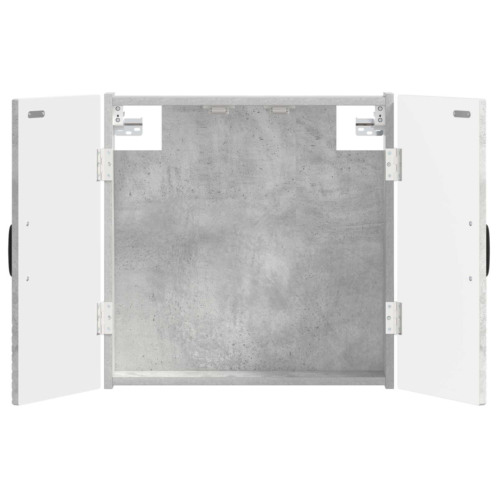 vidaXL Dartbord Kabinet HOORN Wit 52,5 x 10,5 x 53,5 cm Bewerkt hout