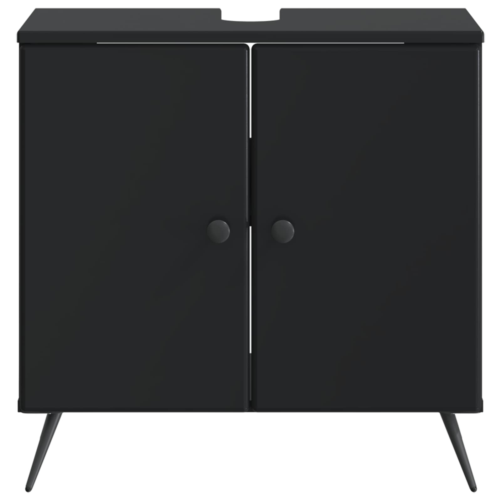 vidaXL Badkamer wastafelkast BREDA Wit 59,5 x 31,5 x 59 cm