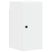 vidaXL Badkamer wandkast BREDA Wit 30 x 31 x 59 cm Bewerkt hout