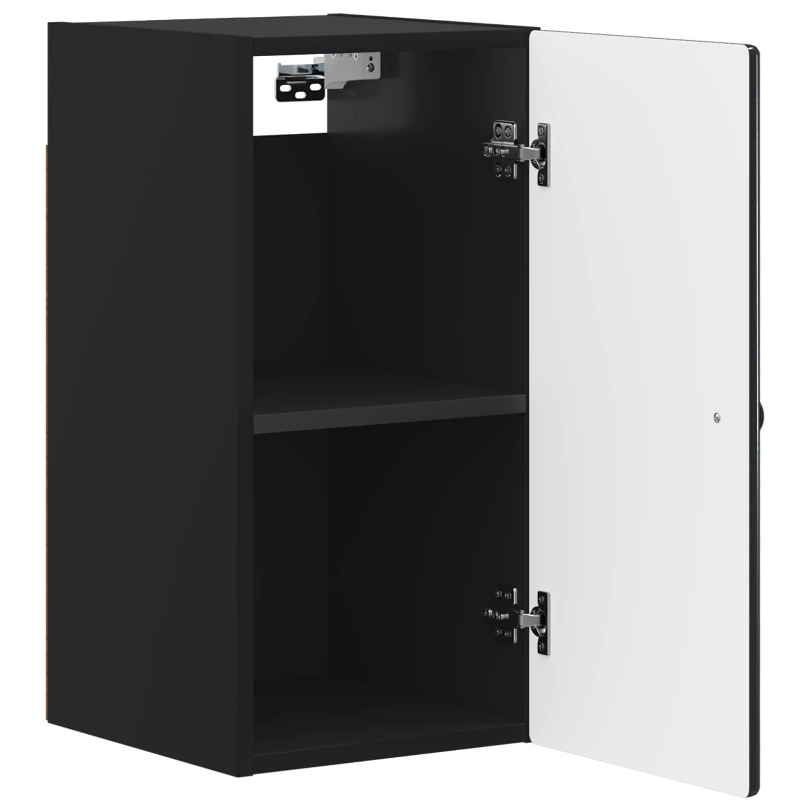 vidaXL Badkamer wandkast BREDA Wit 30 x 31 x 59 cm Bewerkt hout