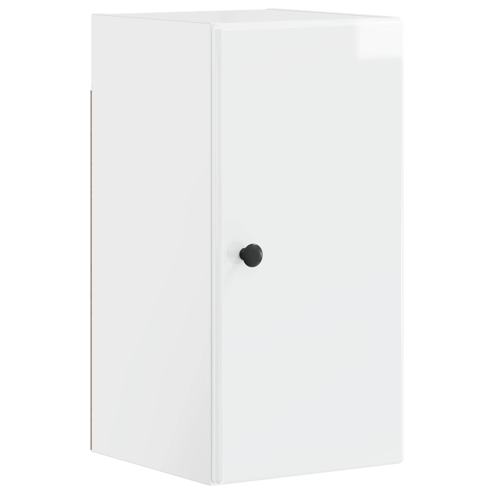 vidaXL Badkamer wandkast BREDA Wit 30 x 31 x 59 cm Bewerkt hout