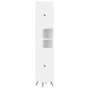 vidaXL Badkamerkast met Open Plank BREDA Wit 30 x 31 x 190 cm