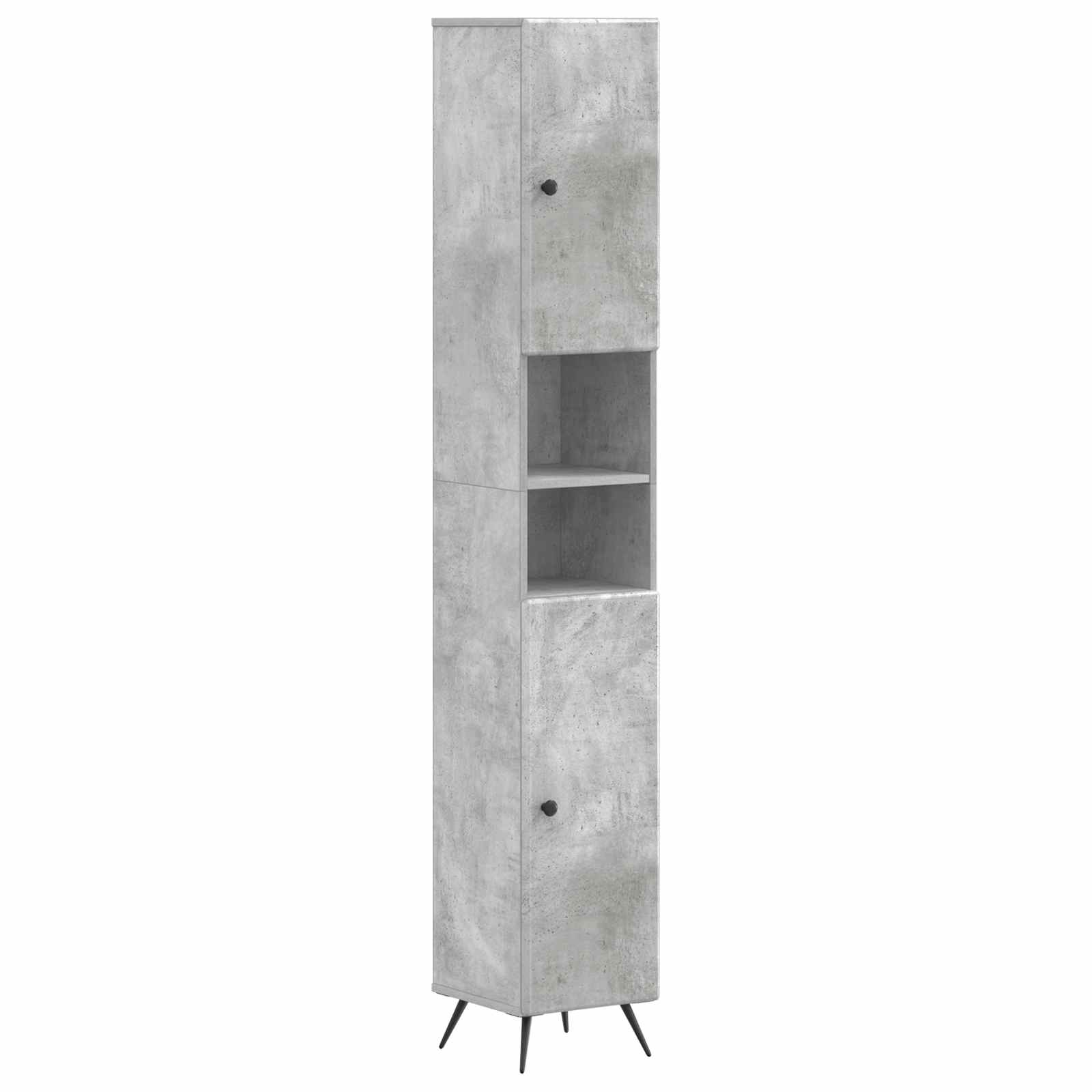 vidaXL Badkamerkast met Open Plank BREDA Wit 30 x 31 x 190 cm