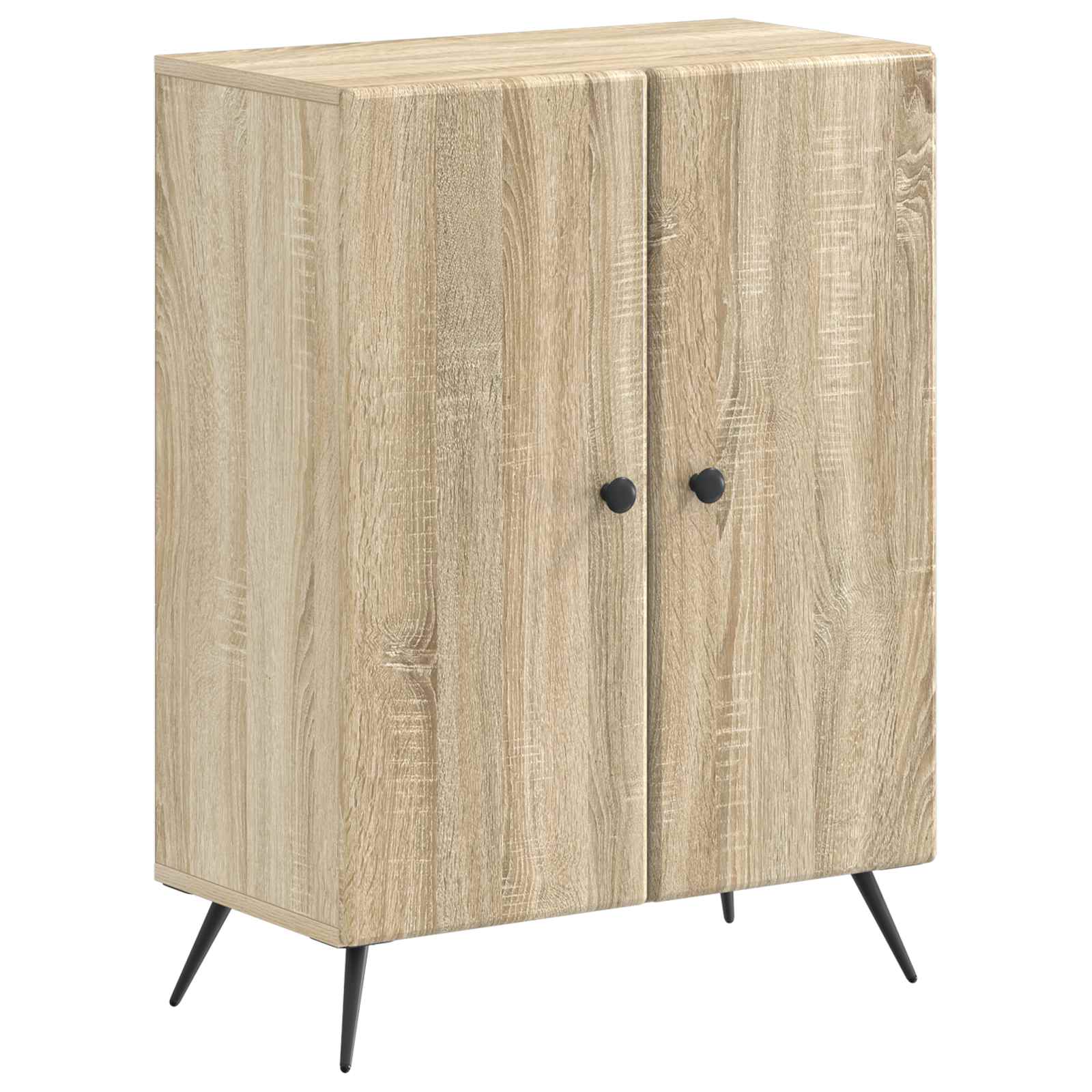 vidaXL Badkamer Opbergkast BREDA Wit 59,5 x 31 x 80 cm Bewerkt hout