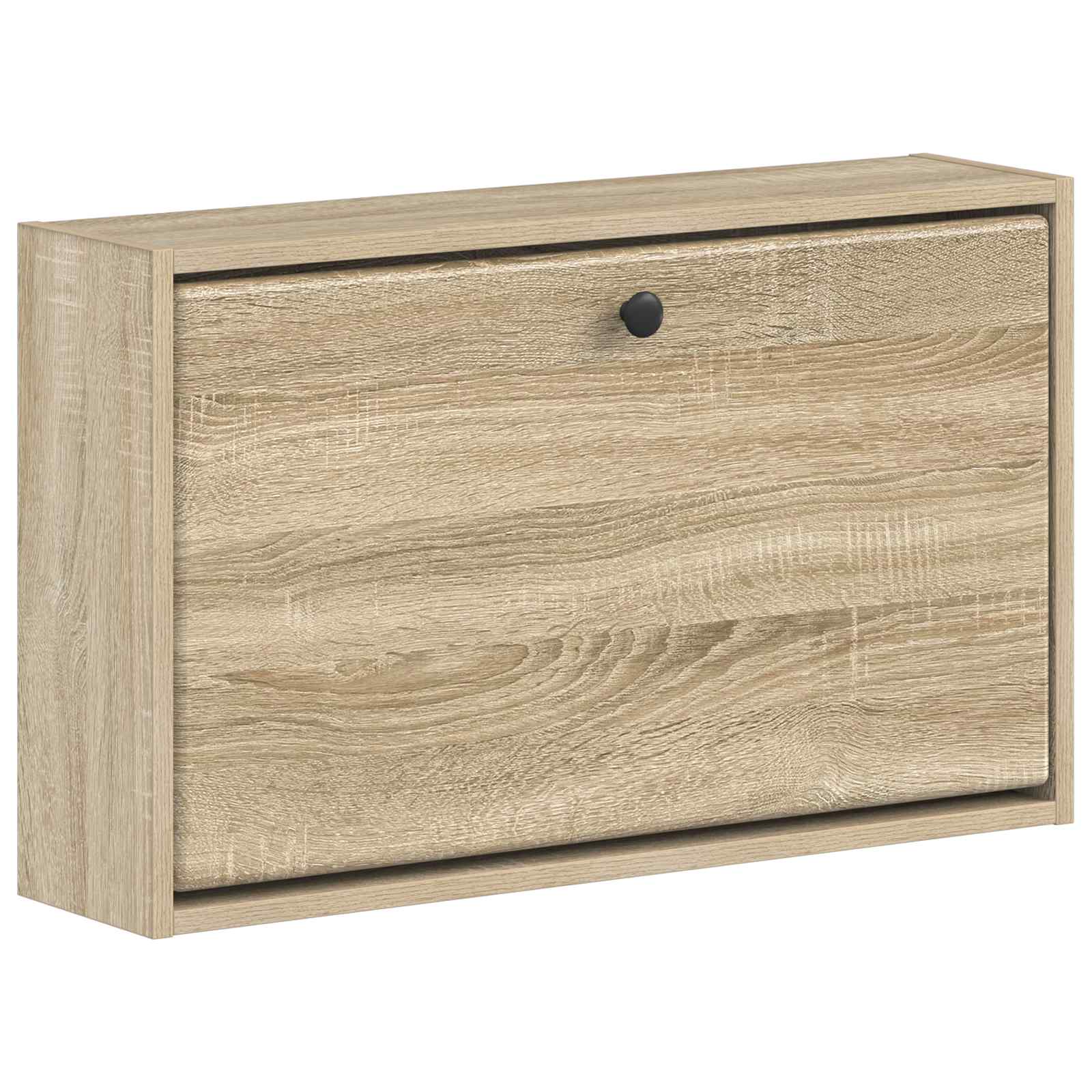 vidaXL Wandgemonteerde Schoenkast BREDA 71 x 17 x 43 cm Bewerkt hout