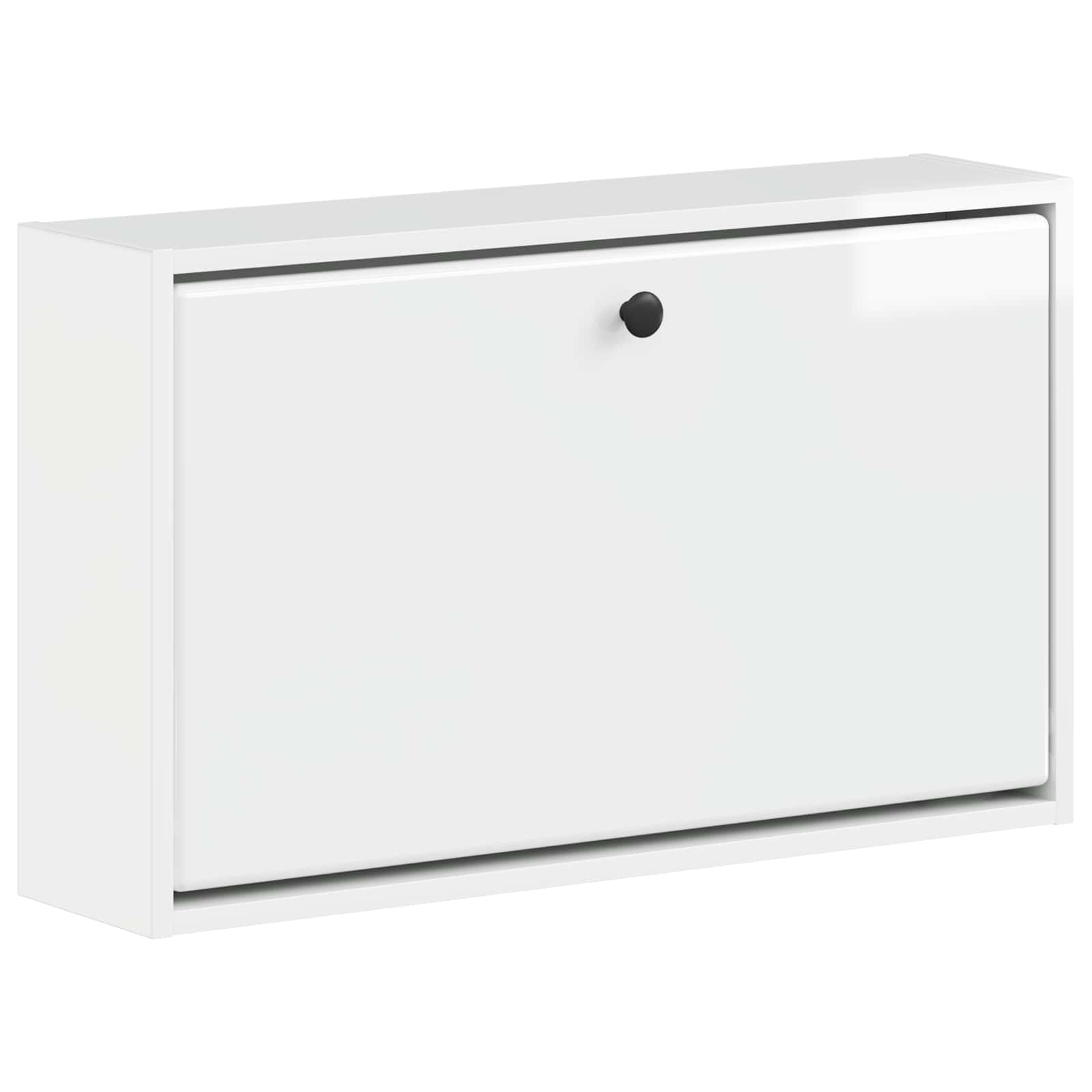 vidaXL Wandgemonteerde Schoenkast BREDA 71 x 17 x 43 cm Bewerkt hout
