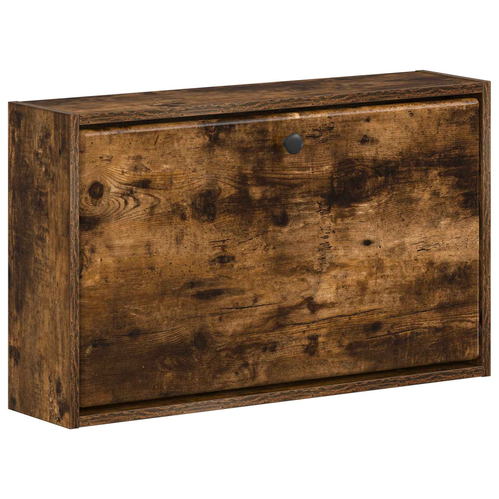 vidaXL Wandgemonteerde Schoenkast BREDA 71 x 17 x 43 cm Bewerkt hout