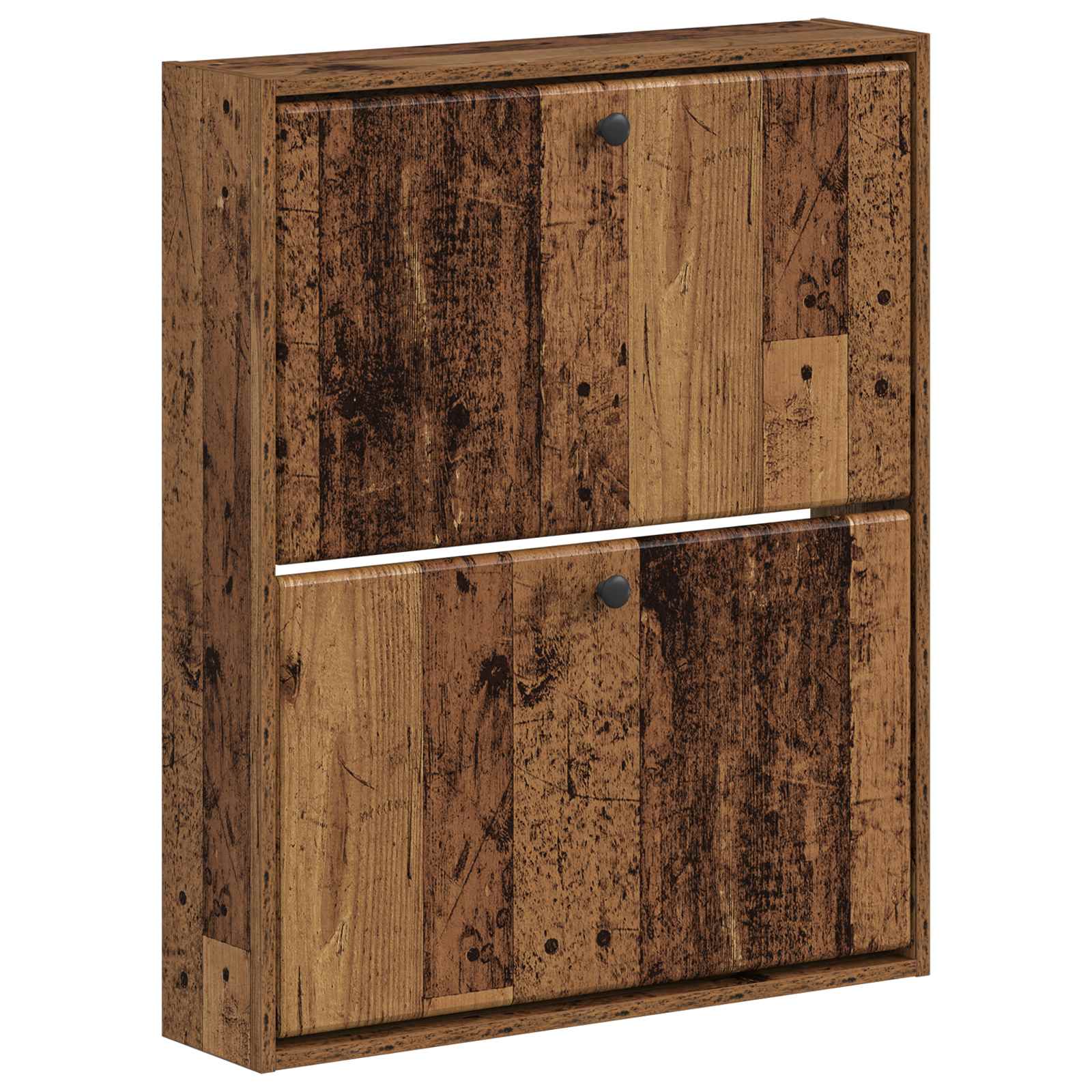 vidaXL Wandgemonteerde Schoenkast BREDA 71 x 17 x 86 cm Bewerkt hout