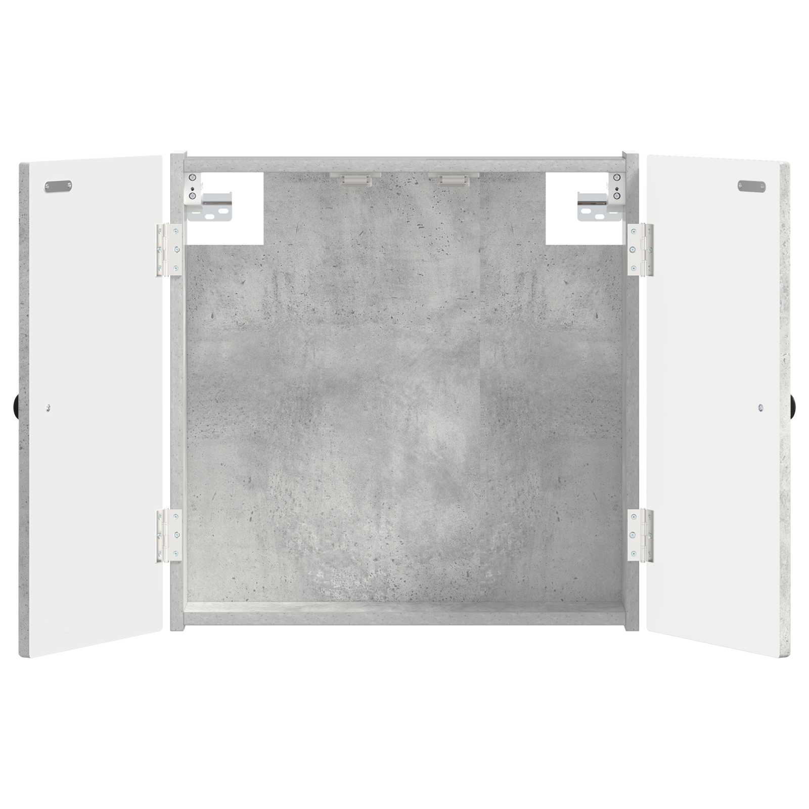 vidaXL Dartbord Kabinet BREDA Wit 52,5 x 10,5 x 53,5 cm Bewerkt hout