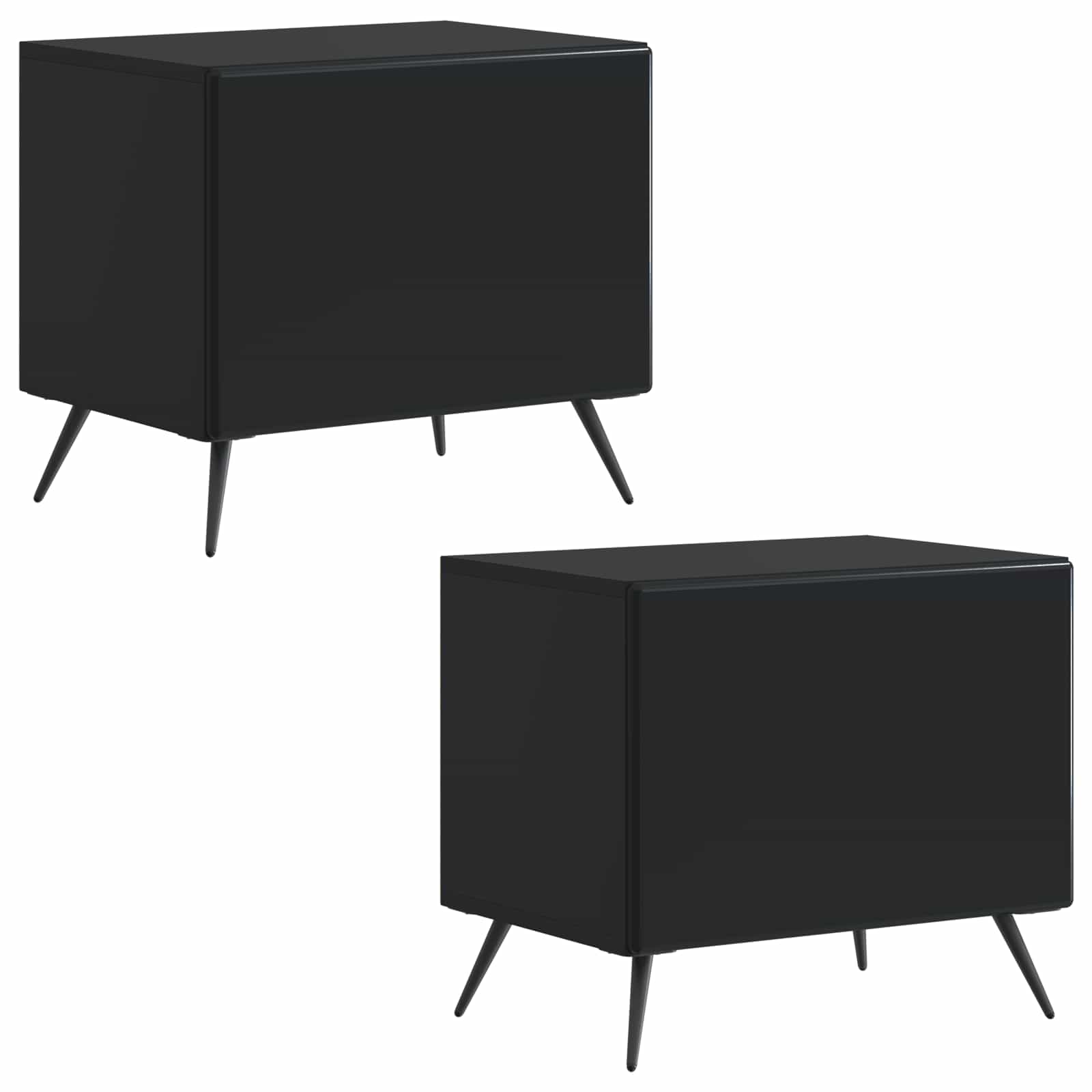 vidaXL Tv-meubel Wit Bewerkt hout