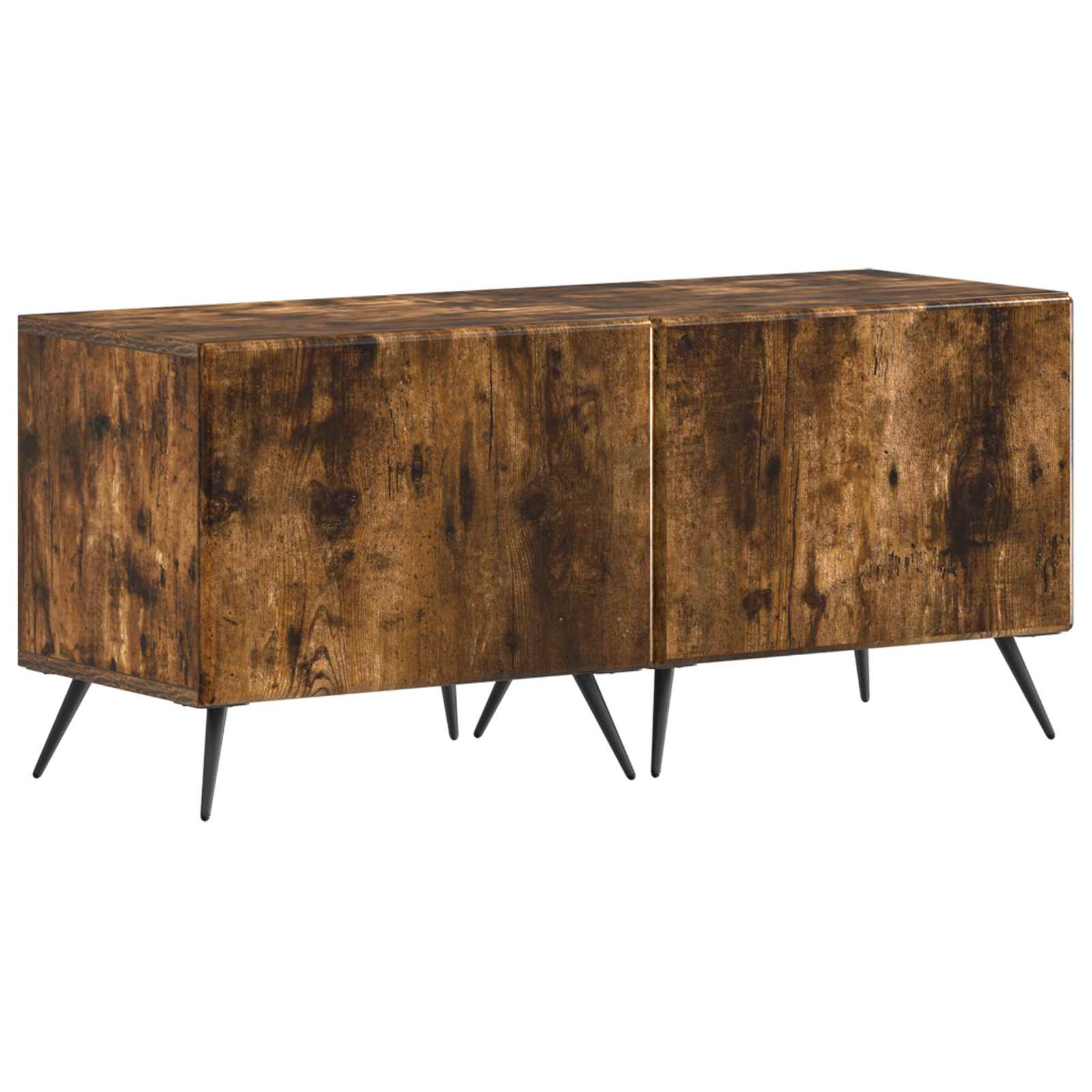 vidaXL Tv-meubel Wit Bewerkt hout