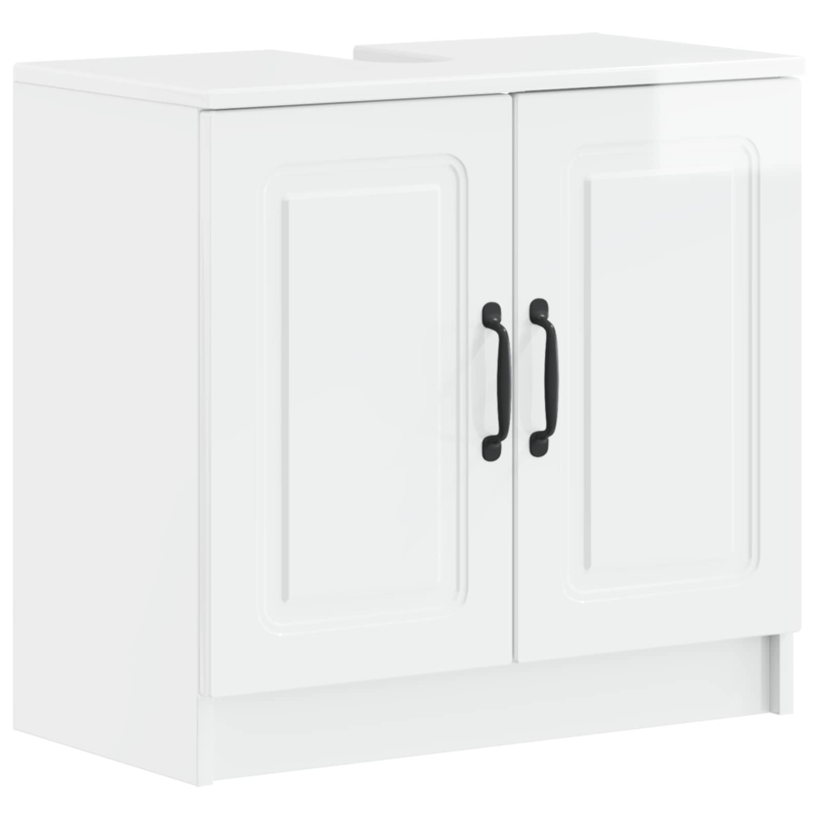 vidaXL Badkamer wastafelkast UTRECHT Wit 59,5 x 31,5 x 59 cm