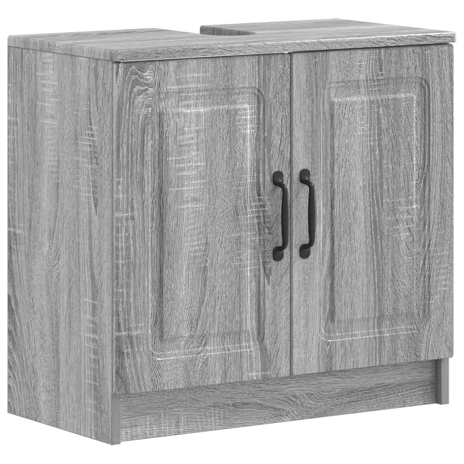vidaXL Badkamer wastafelkast UTRECHT Wit 59,5 x 31,5 x 59 cm