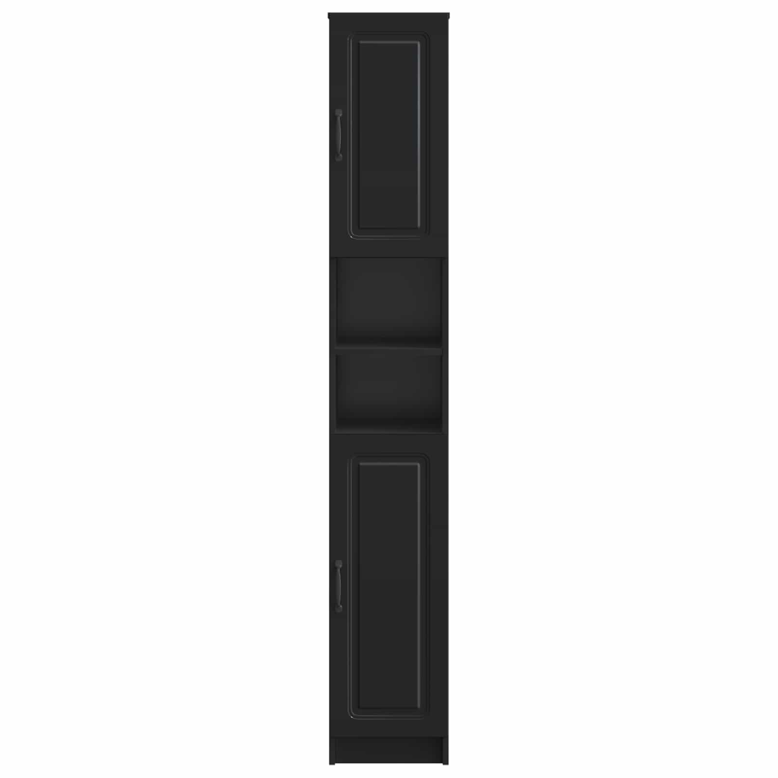 vidaXL Badkamerkast met Open Plank UTRECHT Wit 30 x 31 x 187 cm