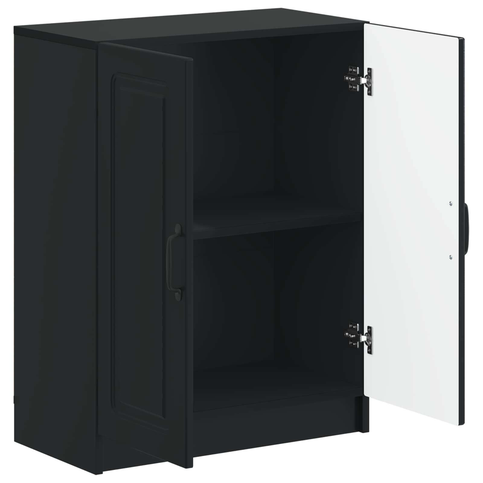 vidaXL Badkamer Opbergkast UTRECHT Wit 59,5 x 31 x 77 cm Bewerkt hout