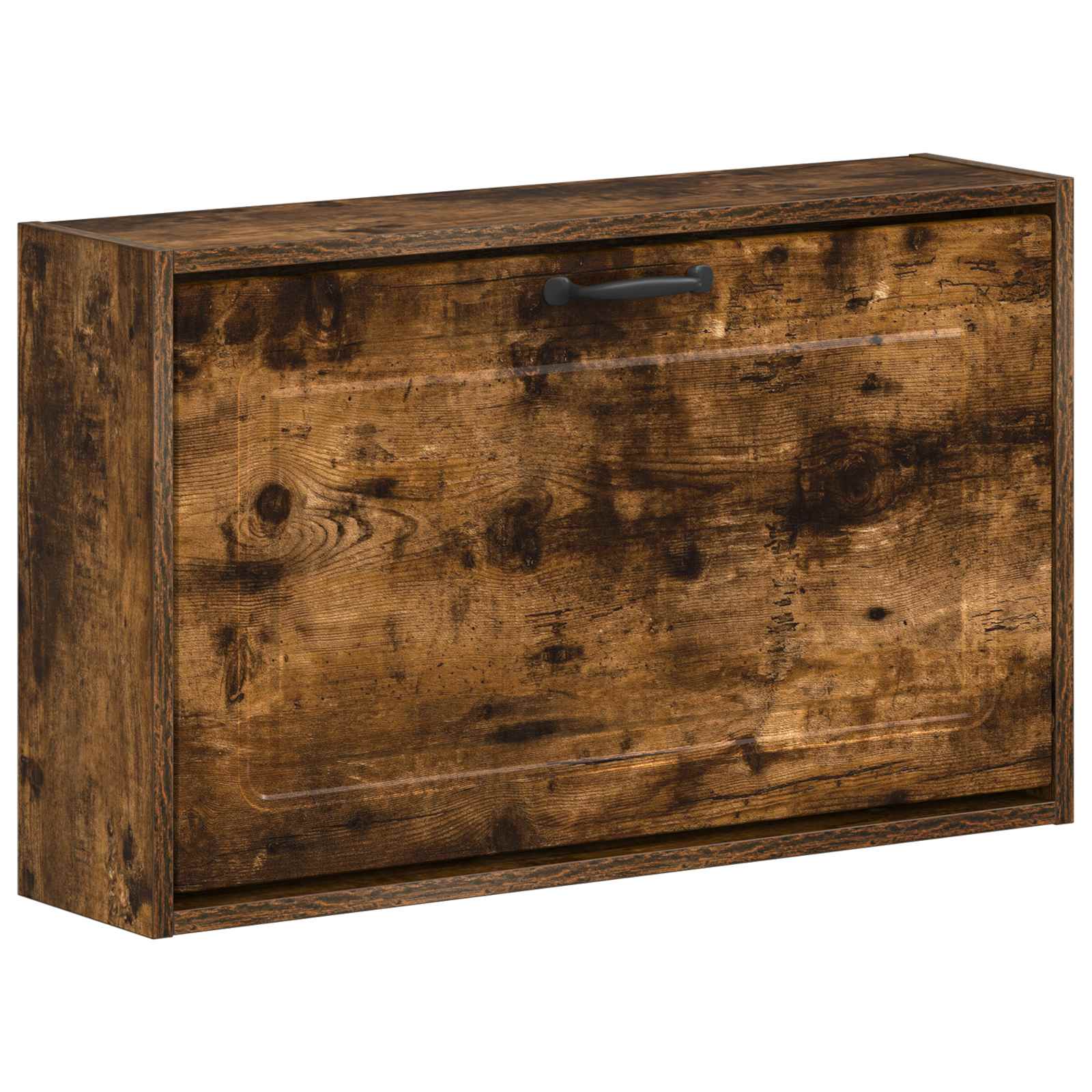 vidaXL Wandgemonteerde Schoenkast UTRECHT 71 x 17 x 43 cm Bewerkt hout