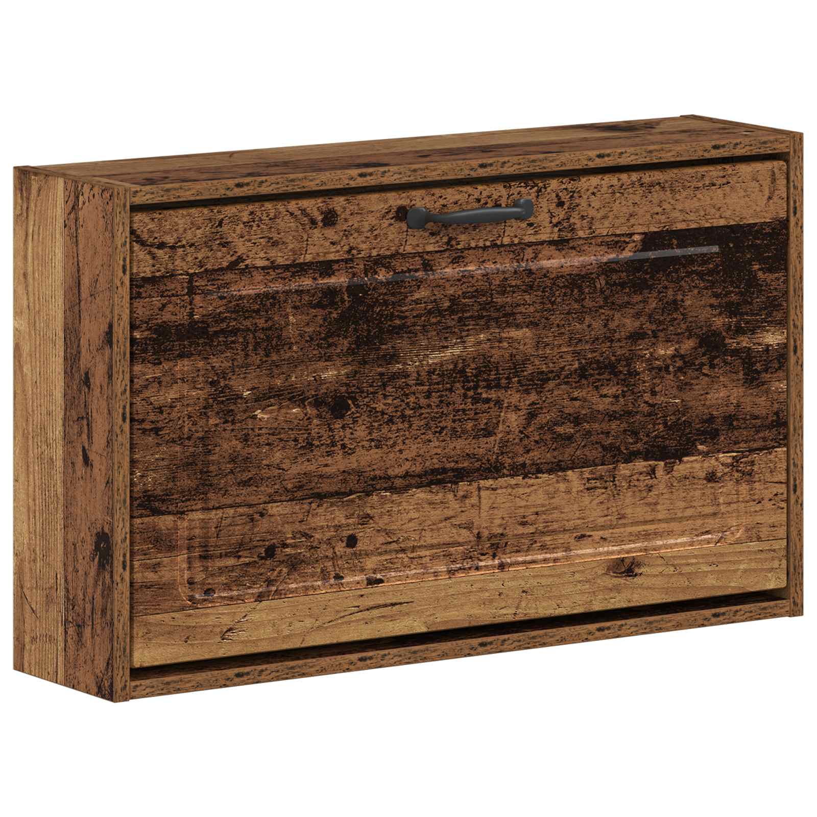 vidaXL Wandgemonteerde Schoenkast UTRECHT 71 x 17 x 43 cm Bewerkt hout