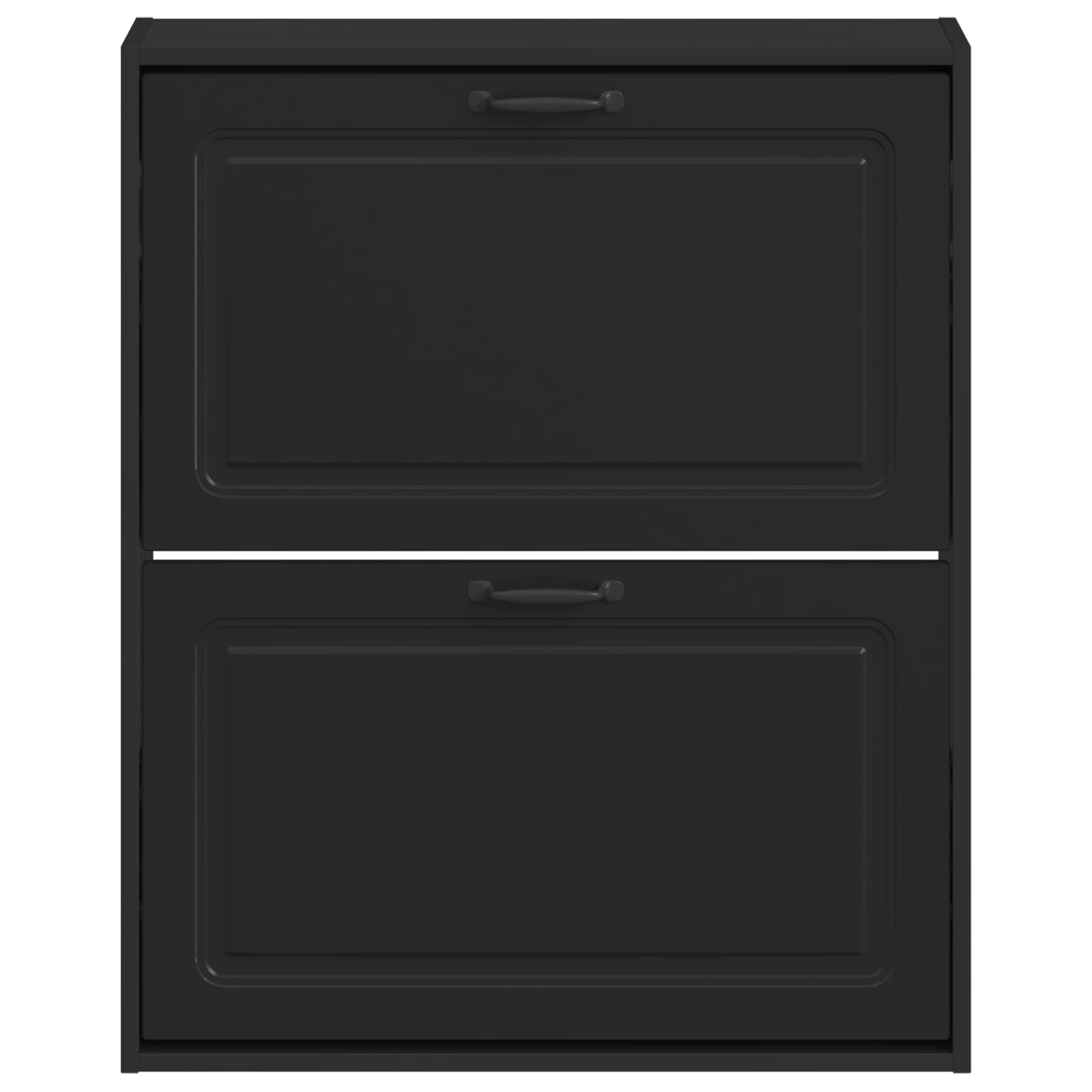 vidaXL Wandgemonteerde Schoenkast UTRECHT 71 x 17 x 86 cm Bewerkt hout