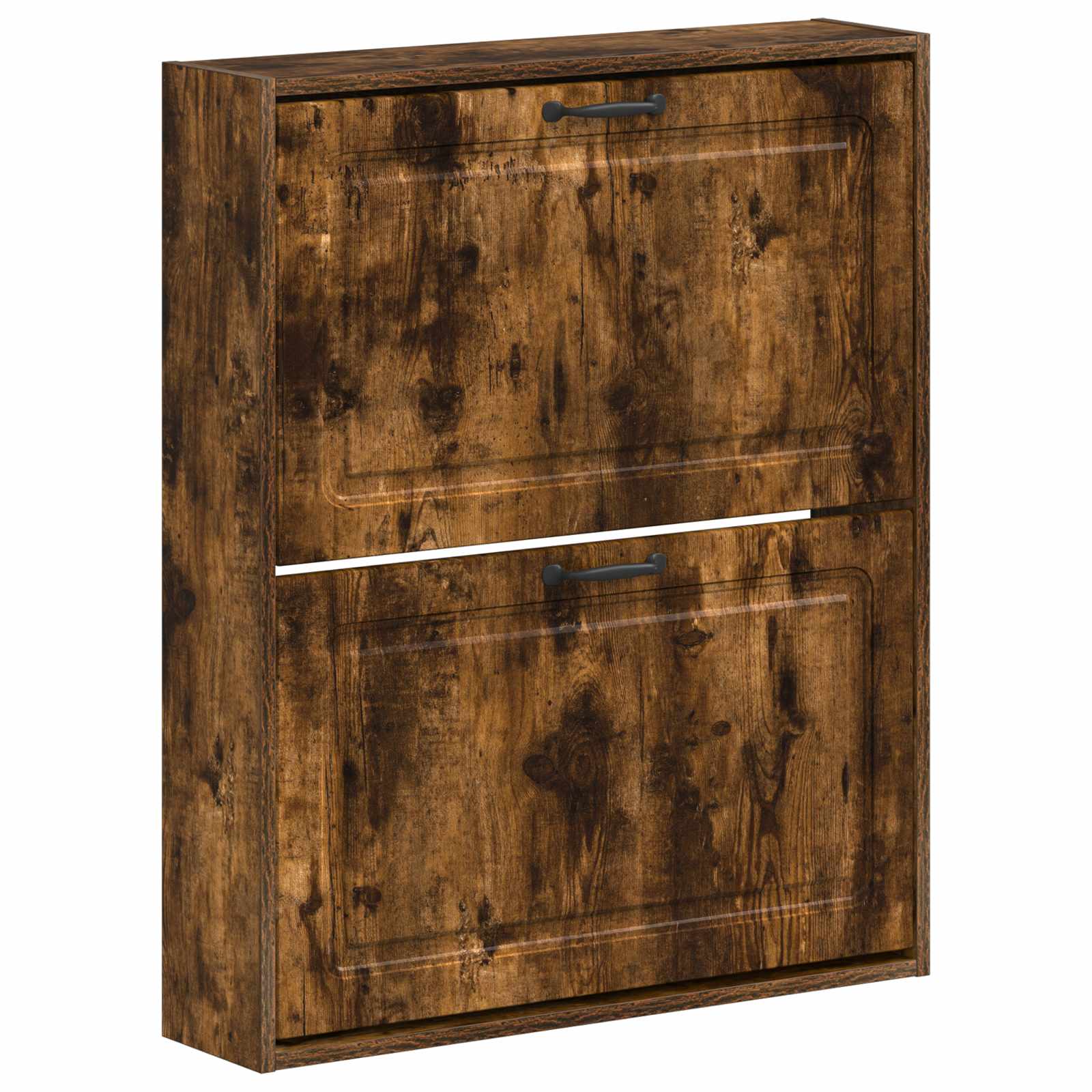 vidaXL Wandgemonteerde Schoenkast UTRECHT 71 x 17 x 86 cm Bewerkt hout