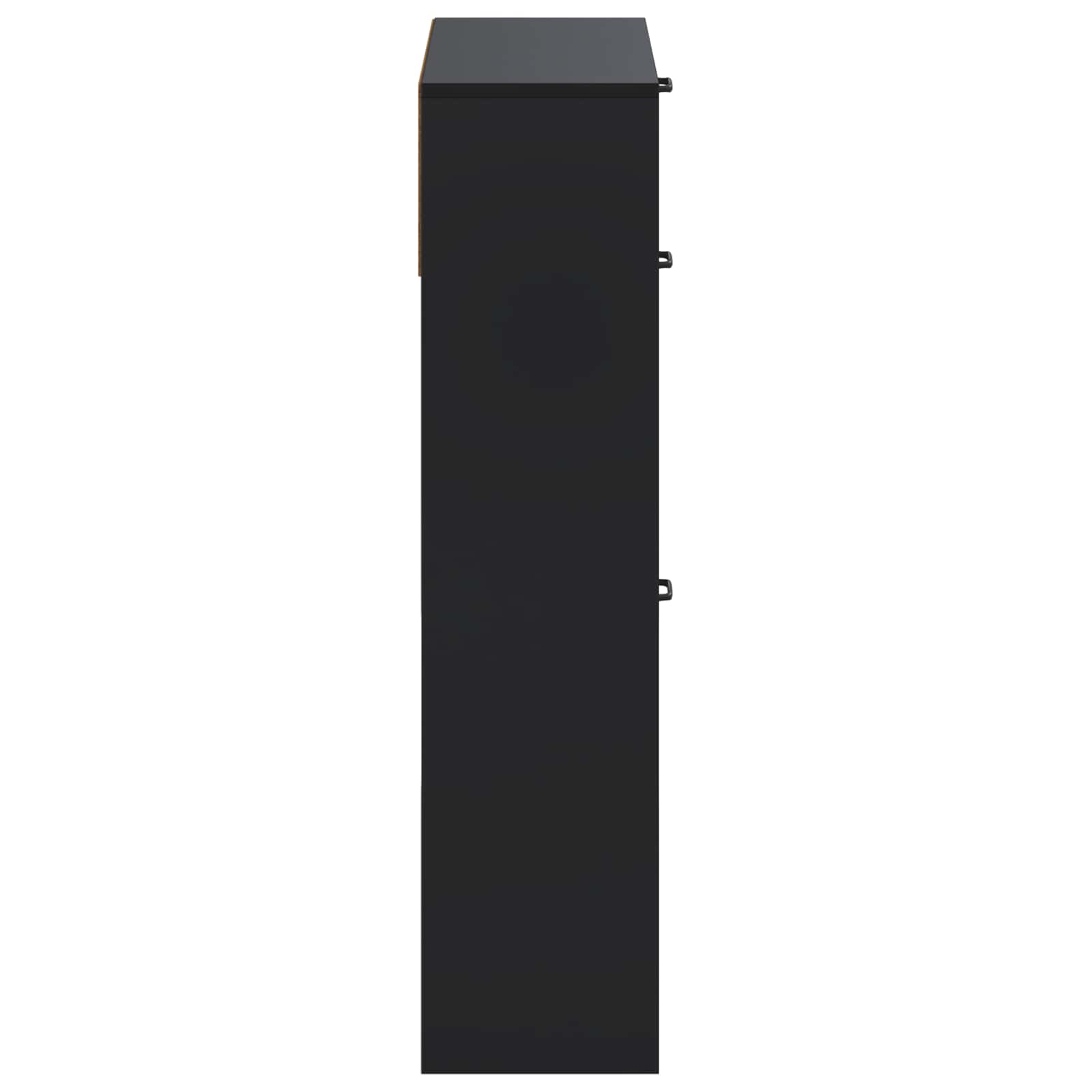 vidaXL Schoenenkast UTRECHT 78 x 24 x 100 cm Bewerkt hout Wit