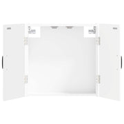 vidaXL Dartbord Kabinet UTRECHT Wit 52,5 x 10,5 x 53,5 cm Bewerkt hout