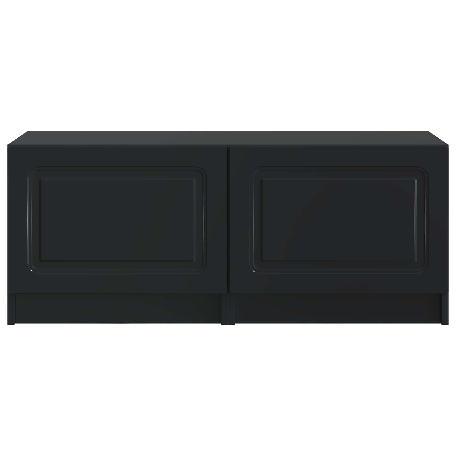 vidaXL Tv-meubel Wit Bewerkt hout