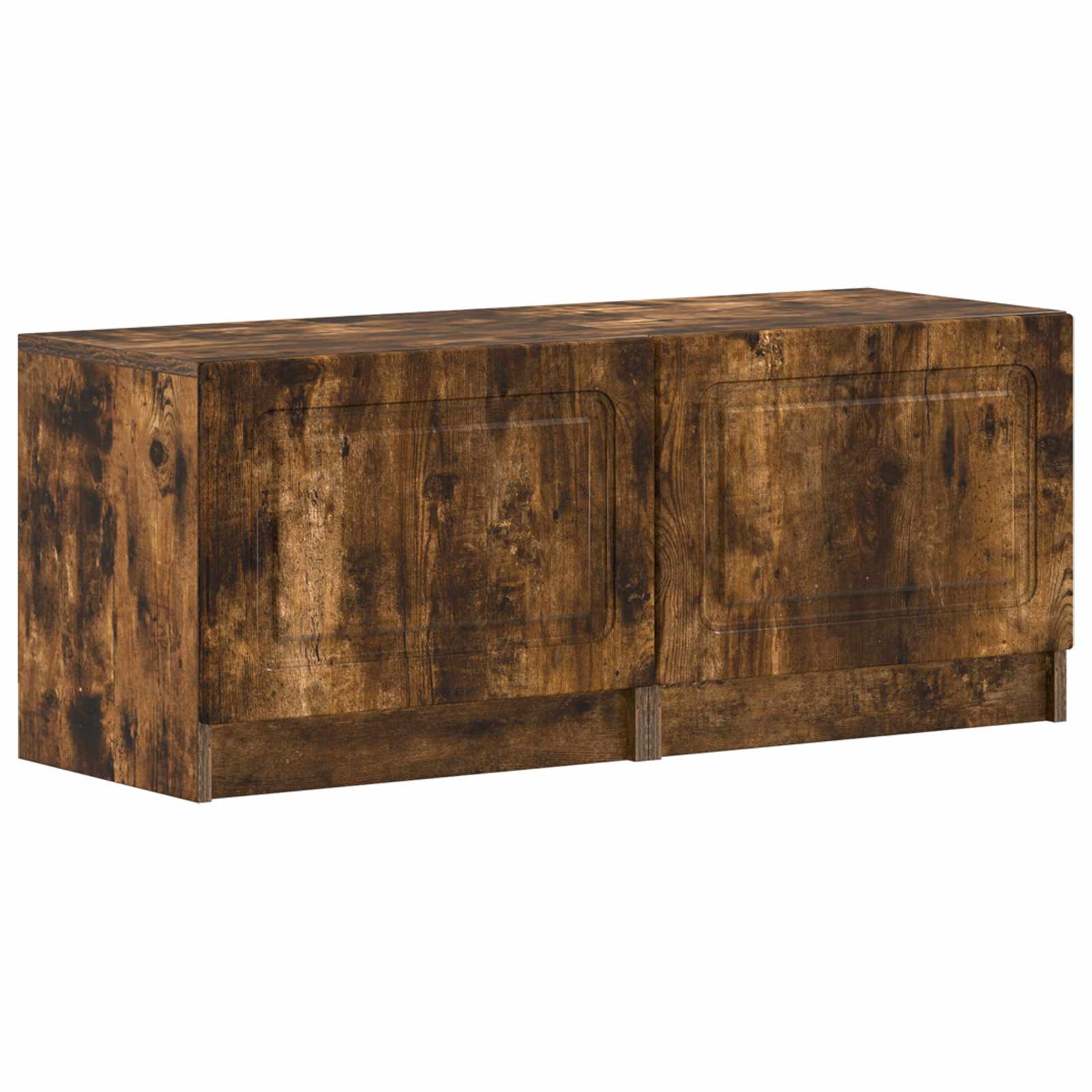 vidaXL Tv-meubel Wit Bewerkt hout
