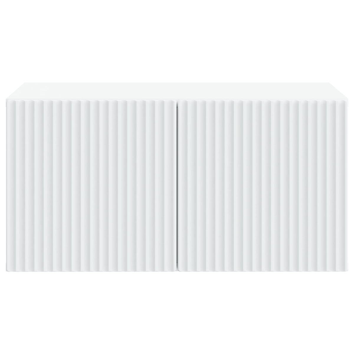 vidaXL Wandbeugel TV-kast Zwart 59,5 x 41 x 30 cm Bewerkt hout