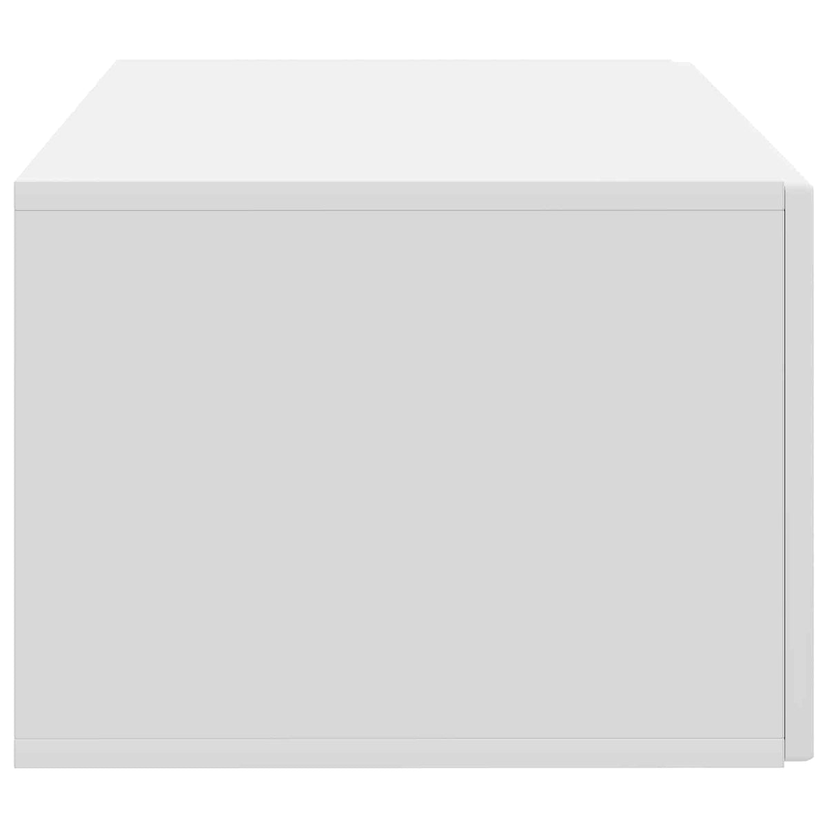 vidaXL Wandbeugel TV-kast Zwart 59,5 x 41 x 30 cm Bewerkt hout