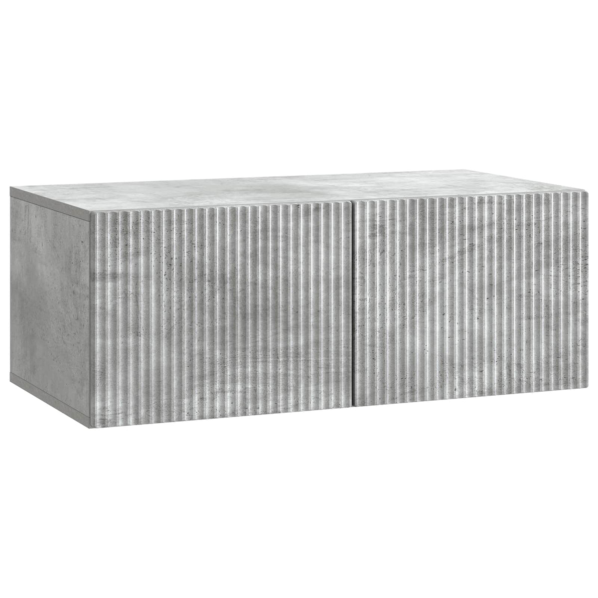vidaXL Wandbeugel TV-kast Zwart 59,5 x 41 x 30 cm Bewerkt hout
