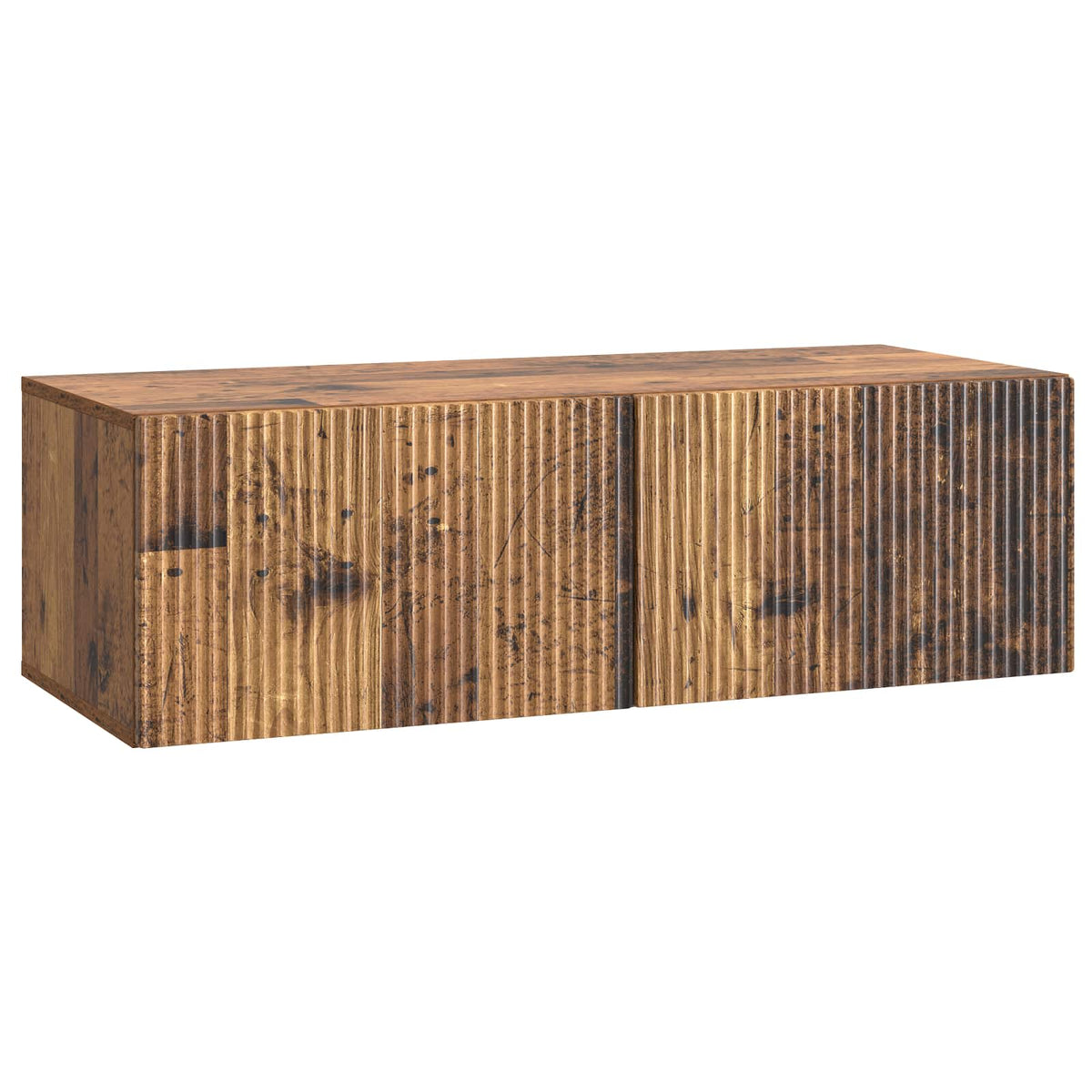 vidaXL Wandbeugel TV-kast Zwart 59,5 x 41 x 30 cm Bewerkt hout
