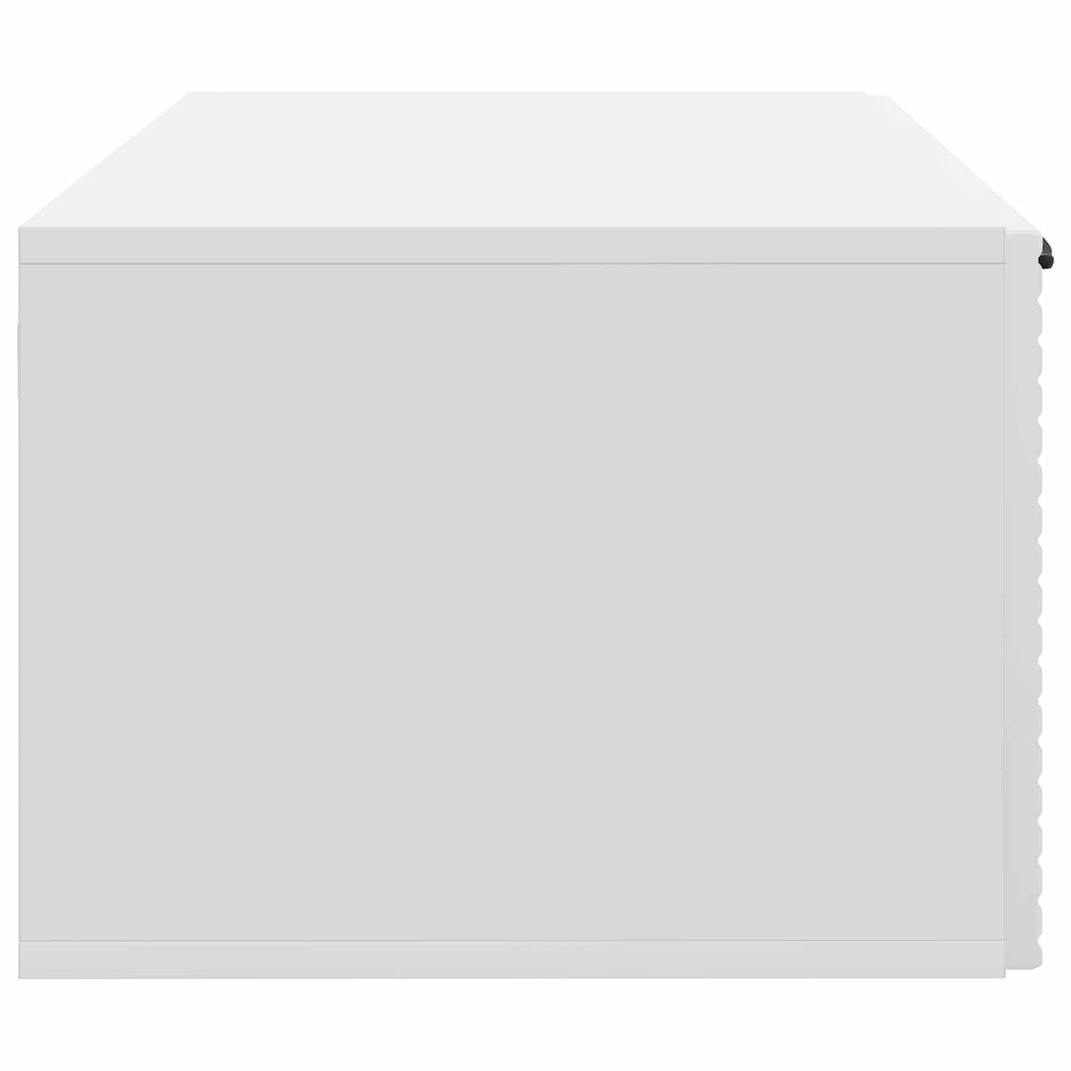 vidaXL Wandbeugel TV-kast Zwart 59,5 x 41 x 30 cm Bewerkt hout