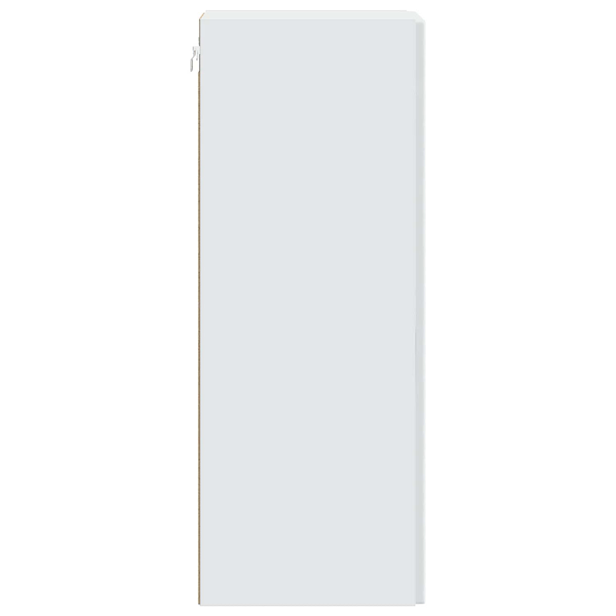 vidaXL Wandkast Wit 66 x 34,5 x 90 cm Bewerkt hout