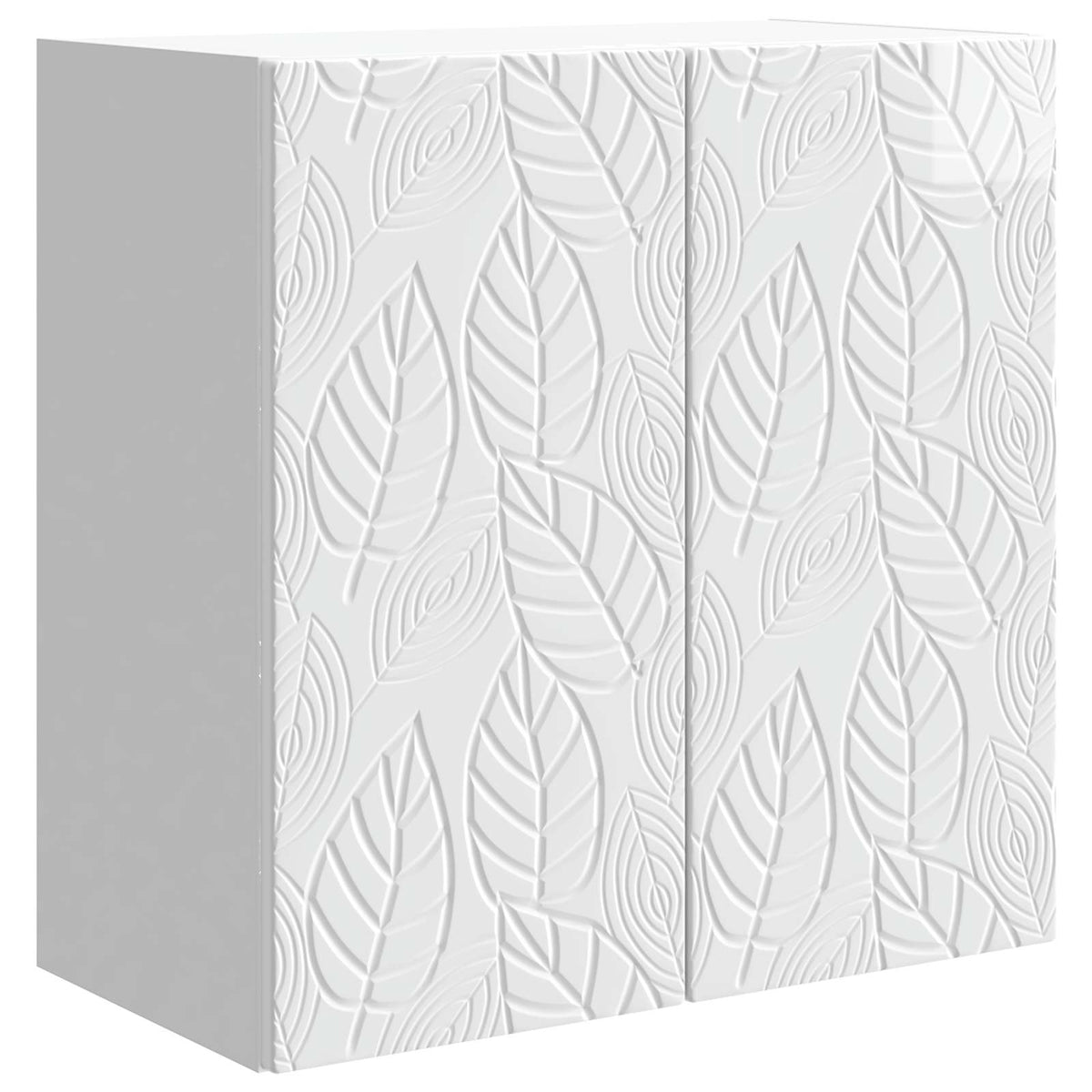 vidaXL Wandkast Wit 66 x 34,5 x 90 cm Bewerkt hout