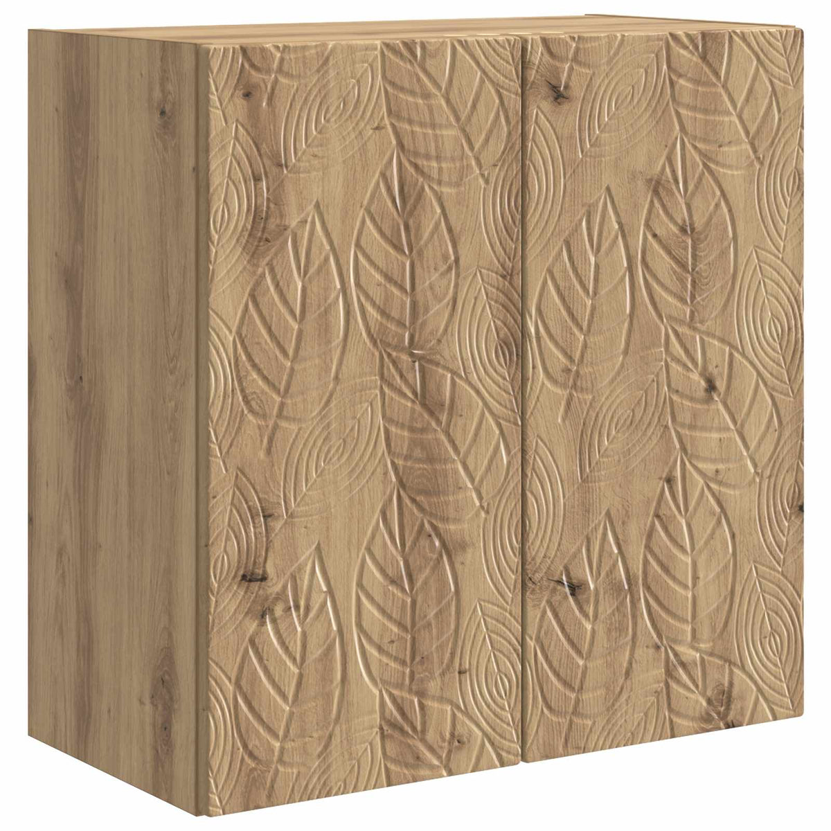 vidaXL Wandkast Wit 66 x 34,5 x 90 cm Bewerkt hout