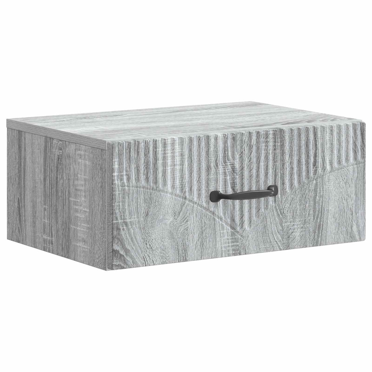 vidaXL Wandbeugel Bedkast 2 pcs Wit 49 x 34,5 x 20 cm Bewerkt hout