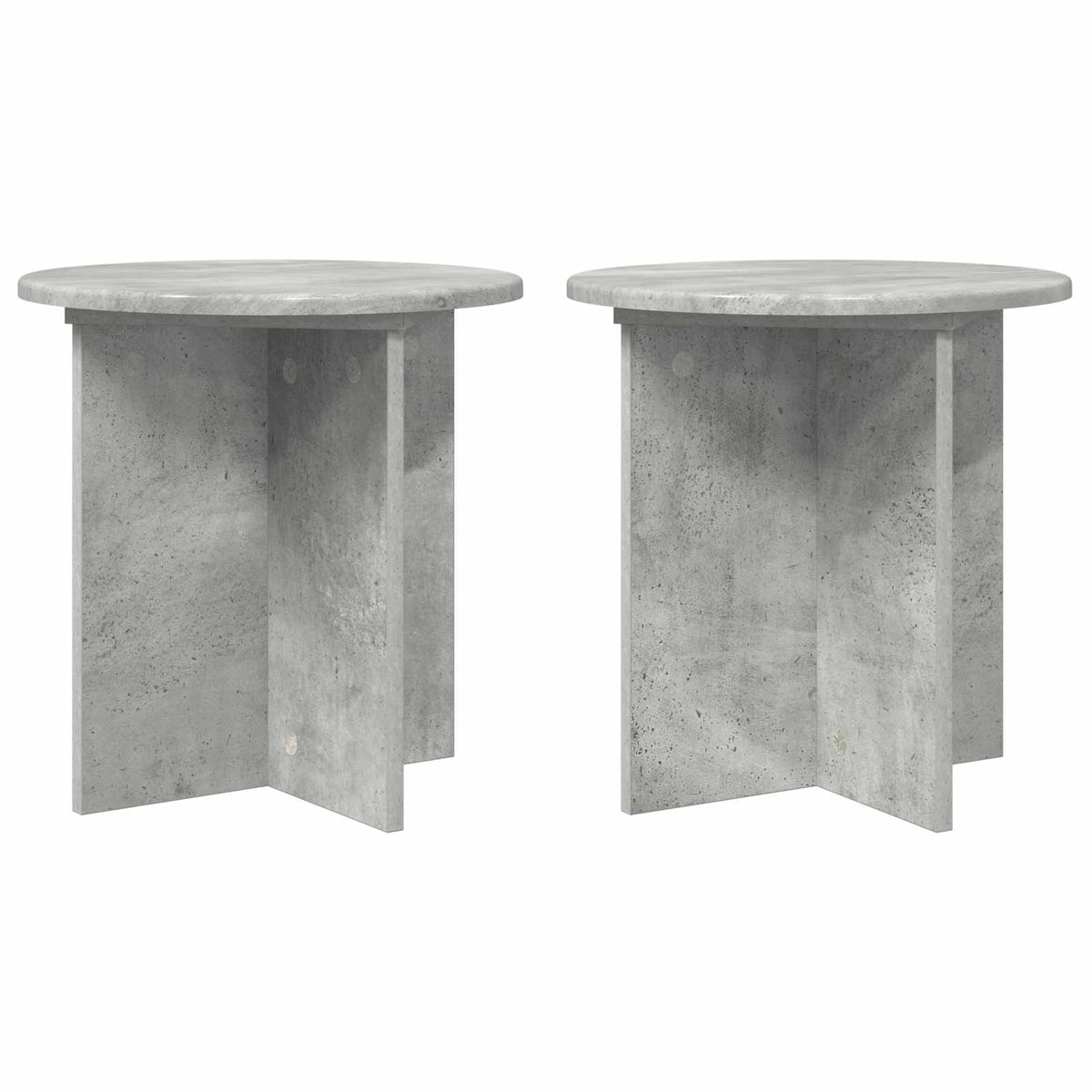 vidaXL Plantenstandaard 2 pcs Zwart 40 x 40 x 80 cm Bewerkt hout