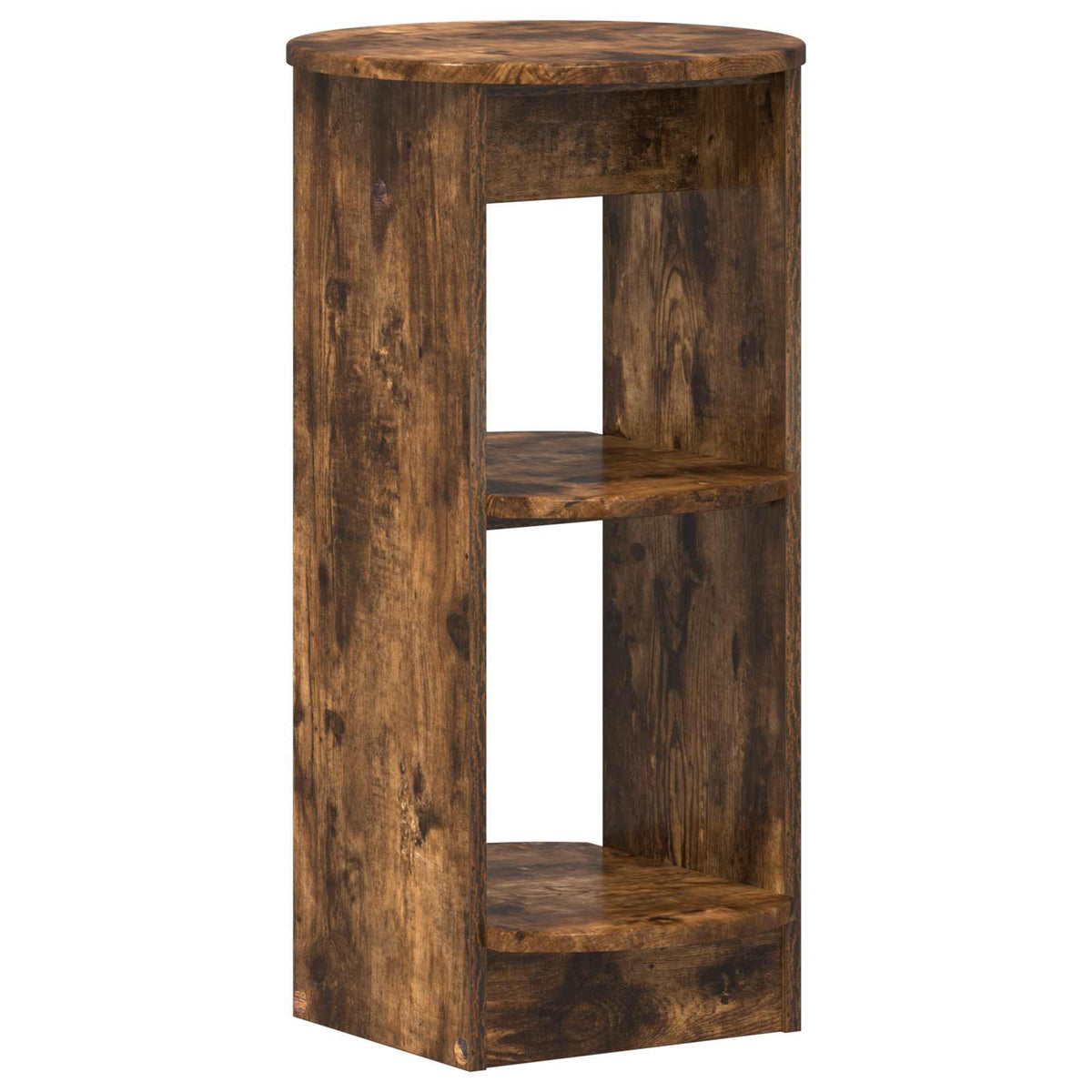 vidaXL Bijzetkast Gerookte Eik 40 x 40 x 75 cm Geconstrueerd hout