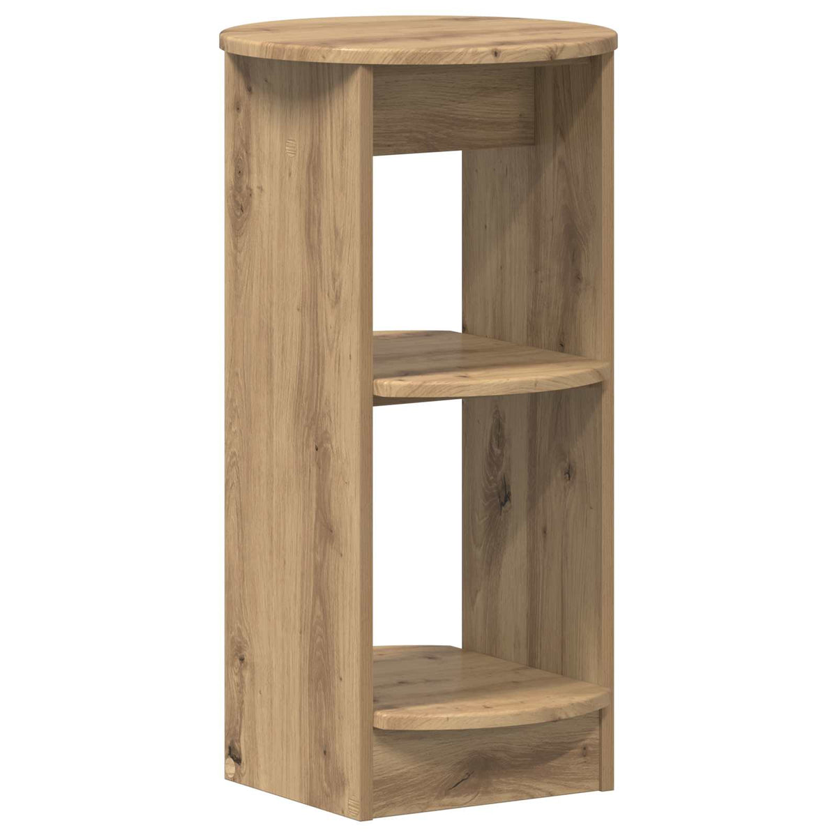 vidaXL Bijzetkast Gerookte Eik 40 x 40 x 75 cm Geconstrueerd hout