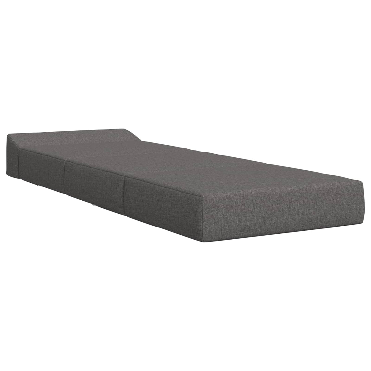 vidaXL Opvouwbare slaapbank Lichtgrijs 70 x 60 x 63 cm Stof