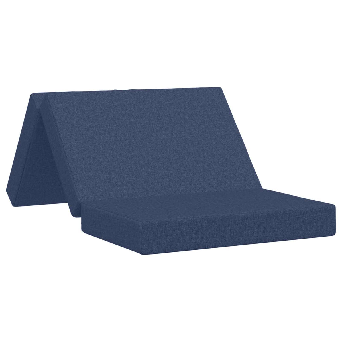 vidaXL Vouwbare Bankbed 75 x 63 x 45 cm Lichtgrijs