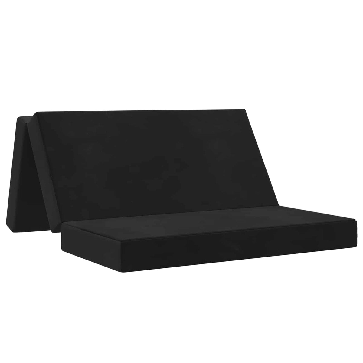 vidaXL Vouwbare Bankbed 75 x 63 x 45 cm Lichtgrijs