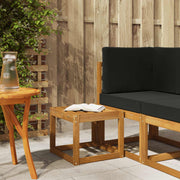 vidaXL Stoelbank Naturel 43 x 43 x 37 cm Massief Acaciahout