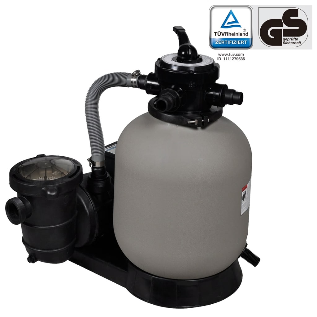 vidaXL Zandfilterpomp 600 W 17000 L/u - Aashly