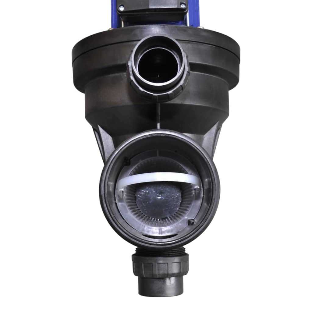 Elektrische zwembadpomp 1200W blauw - Aashly