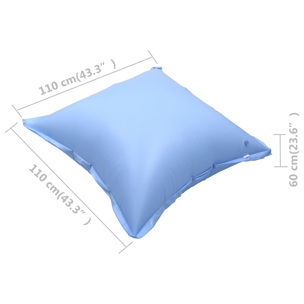 vidaXL Winterluchtkussen voor zwembadhoes 10 st opblaasbaar PVC - Aashly