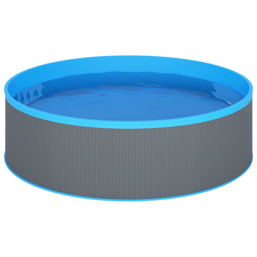 vidaXL Splasher pool 350x90 cm grijs - Aashly